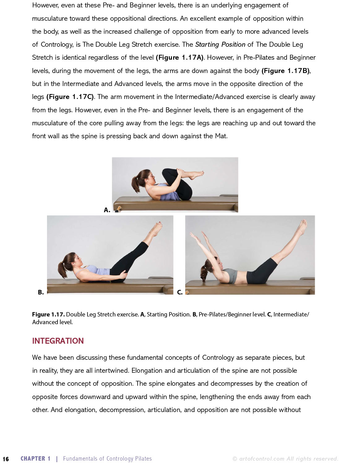 The Art and Science of Contrology Traditional Pilates Book Learn Muscles
