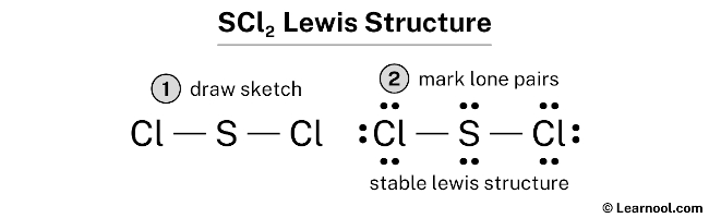 Lewis Structure For Scl2