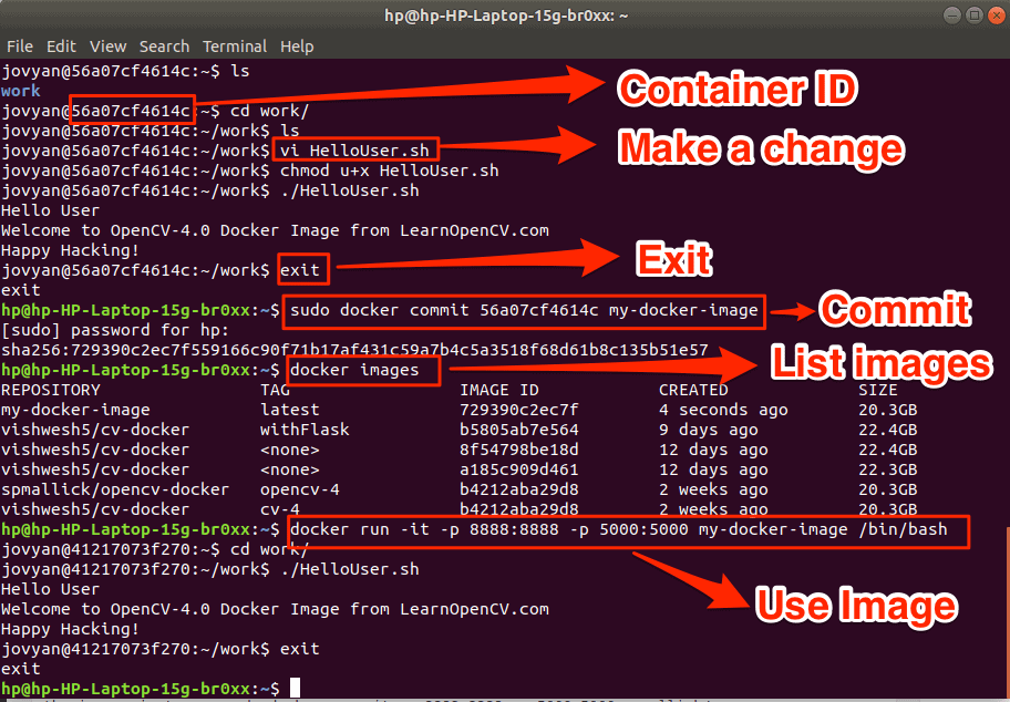 Install OpenCV Docker Image on Ubuntu, MacOS or Windows Learn OpenCV