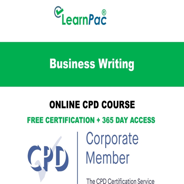 Business Writing Online CPD Course LearnPac Systems UK