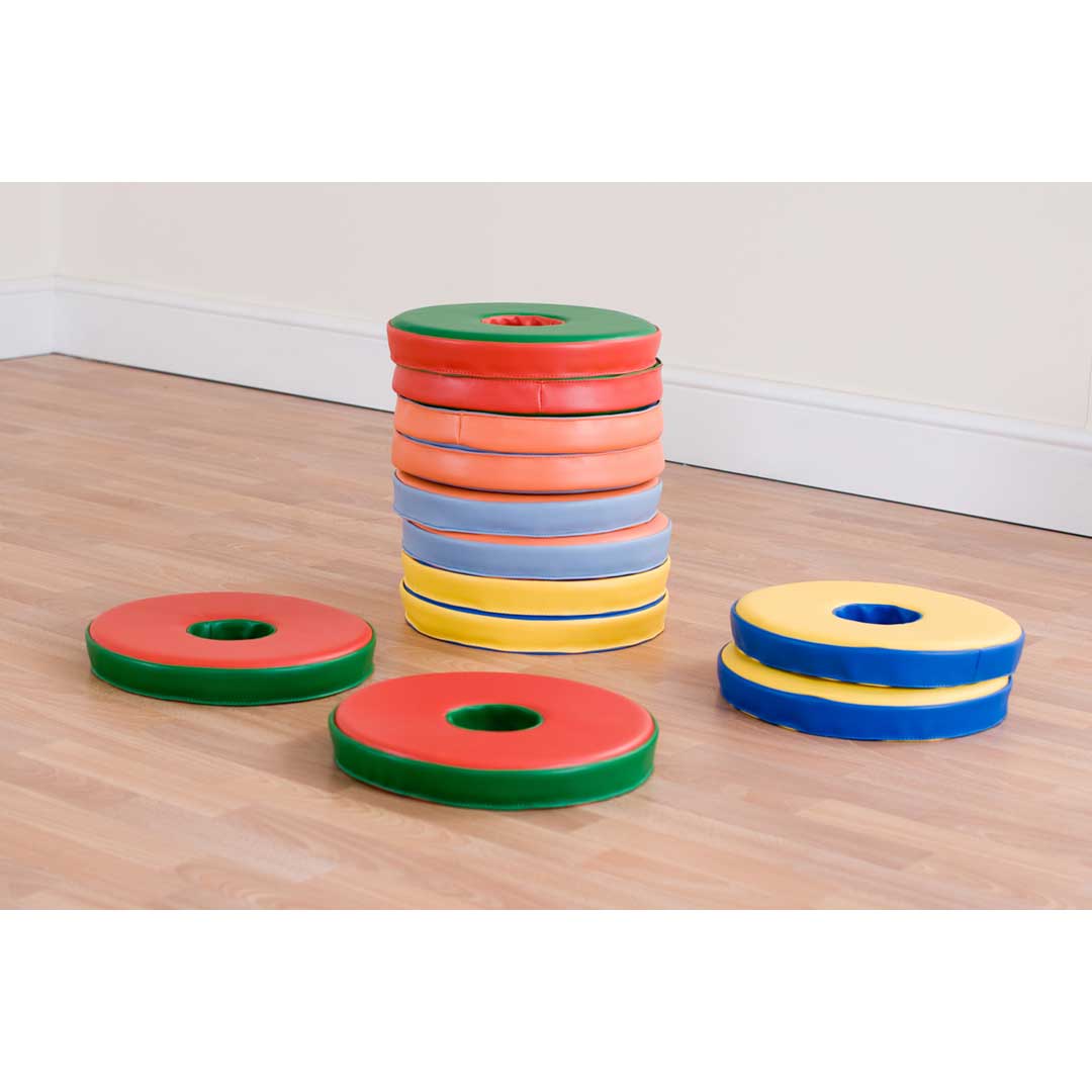Donut Cushions Pack 12 Learn Play Nexus