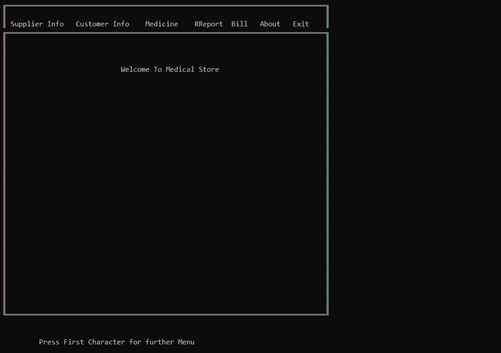 Medical Store Management System Project in C++ [Download With Code]