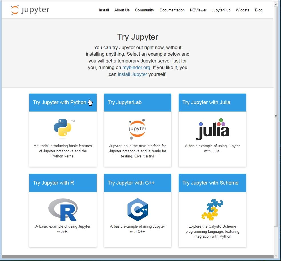 Jupyter Notebook the Free Editor for Python