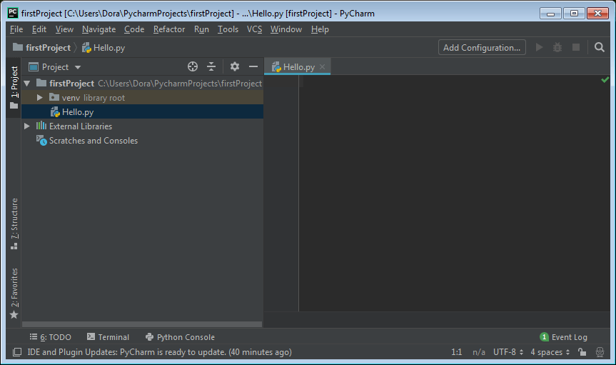 Python IDE PyCharm Tutorial for Beginners