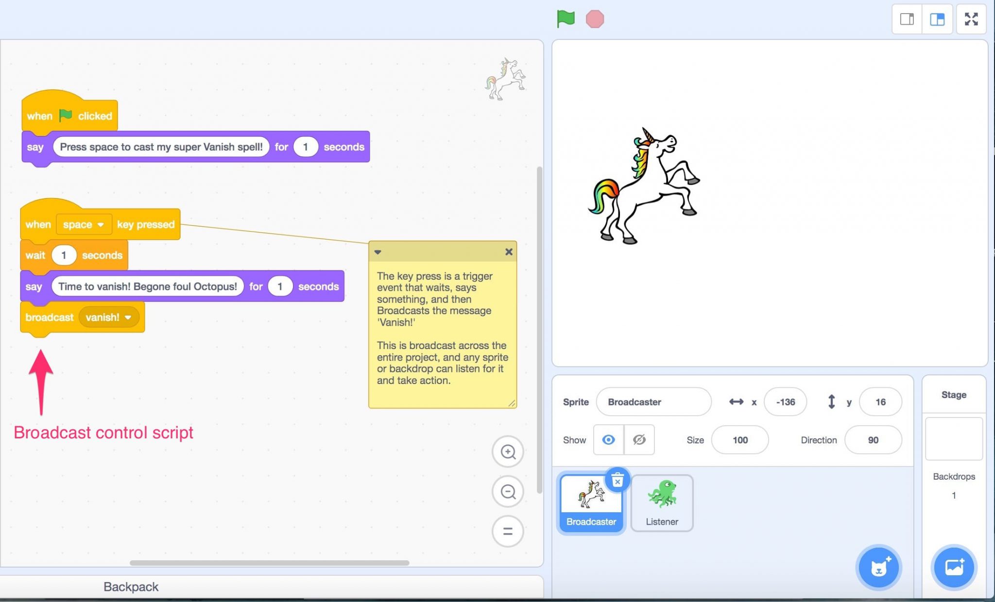 Scratch Broadcasts and Listeners Learn by Digital Harbor Foundation