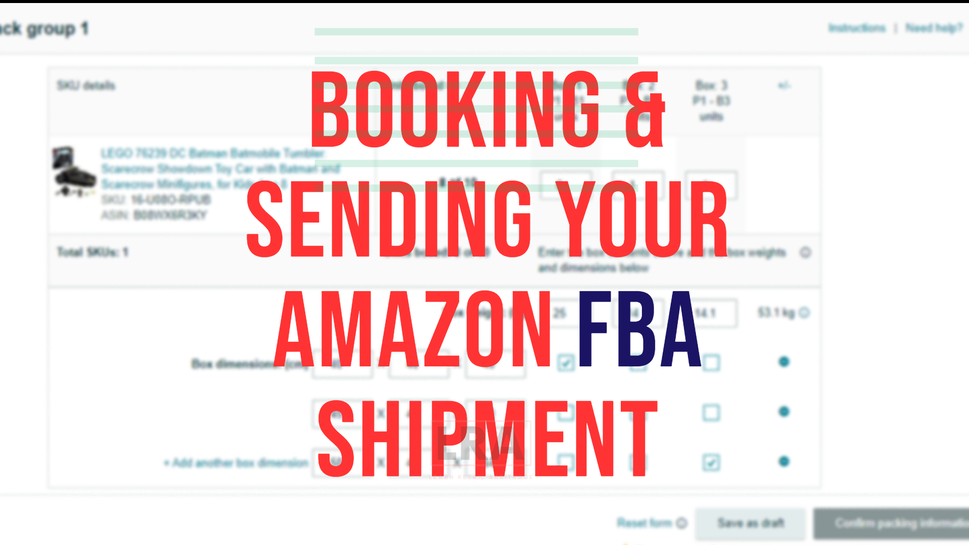 How To Book & Send an Amazon FBA Shipment 2024 Guide