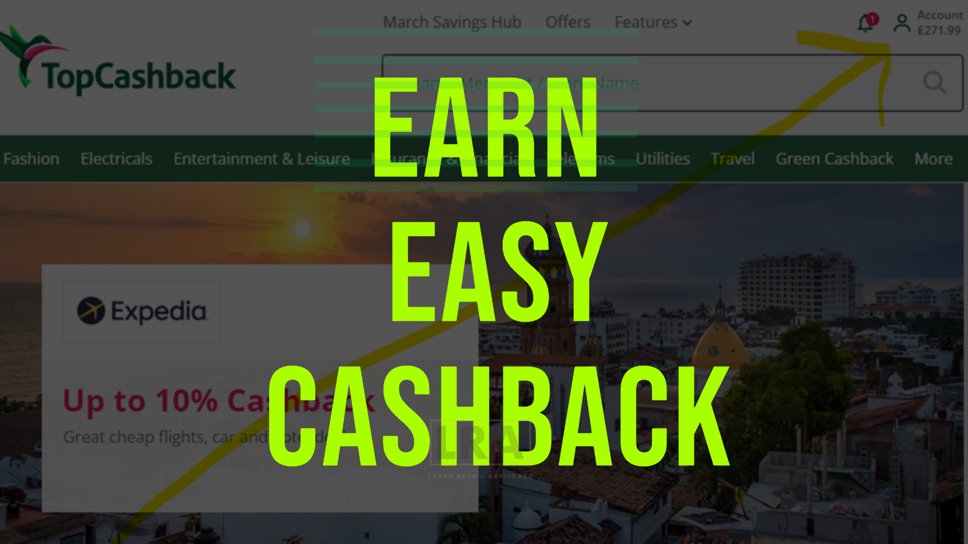 How to Utilise Cashback with Amazon FBA Learn Retail Arbitrage
