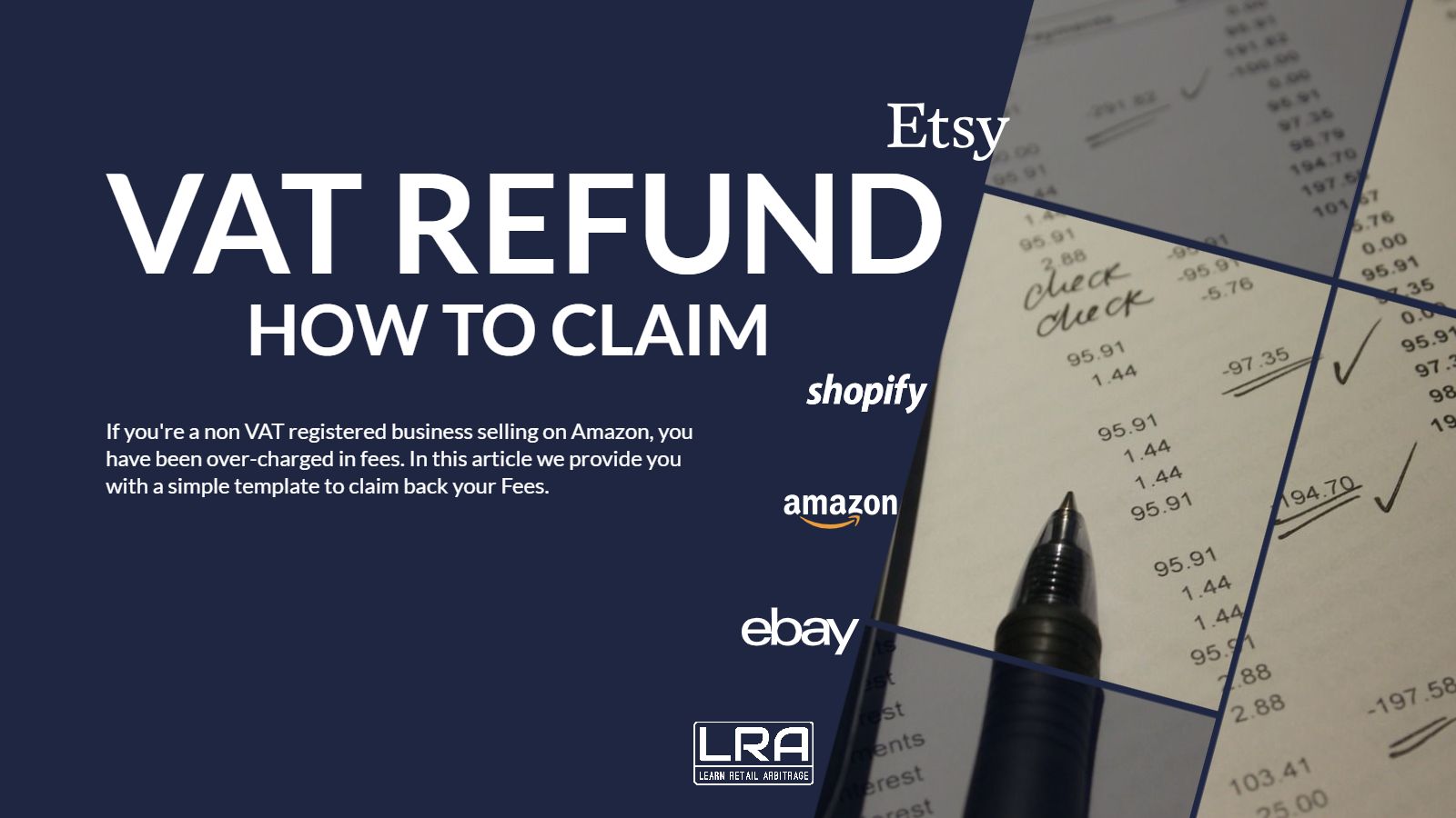 How to Claim a VAT Refund on Your Amazon FBA Seller Fees
