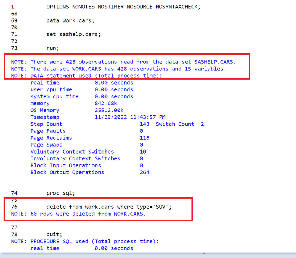 How to Delete Data in SAS Learn SAS Code