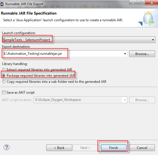Run Selenium Script using runnable JAR Learn Selenium driver