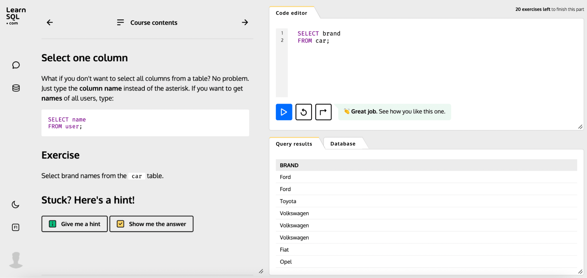 Learn Advanced SQL with