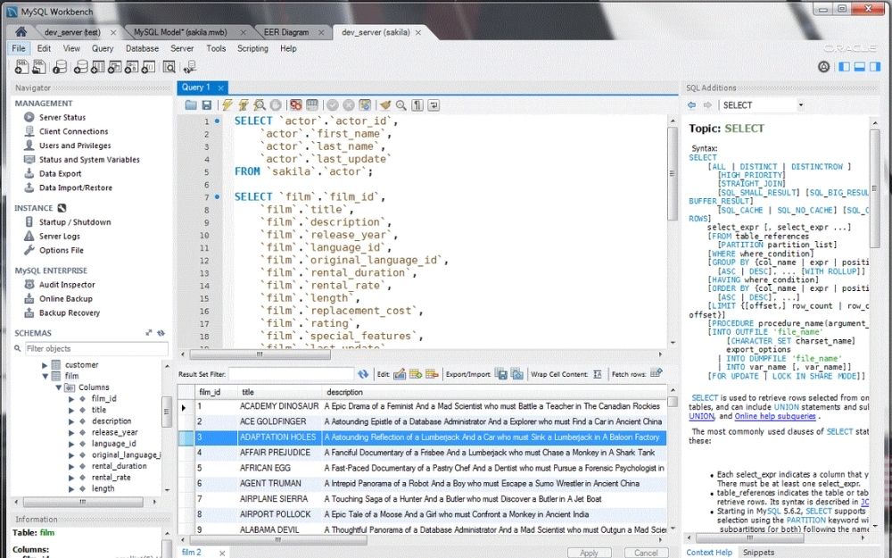 How To Import Multiple Tables In Mysql Workbench Using Python