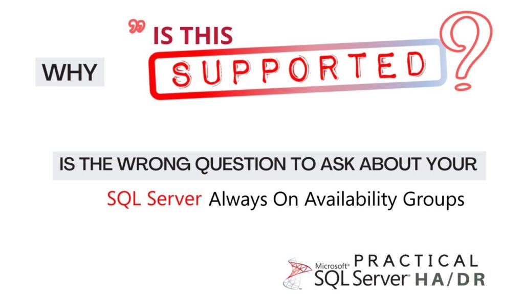 Blog Learn SQL Server High Availability & Disaster Recovery