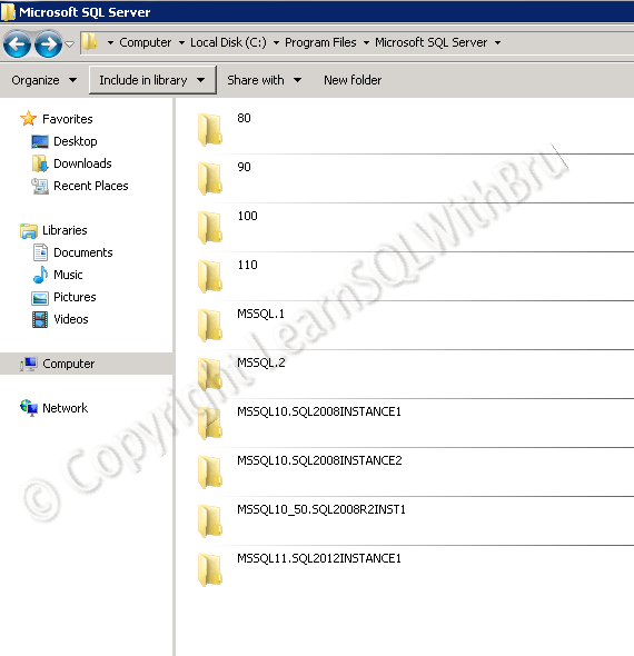 Directory naming convention in SQL Server Learn SQL With Bru