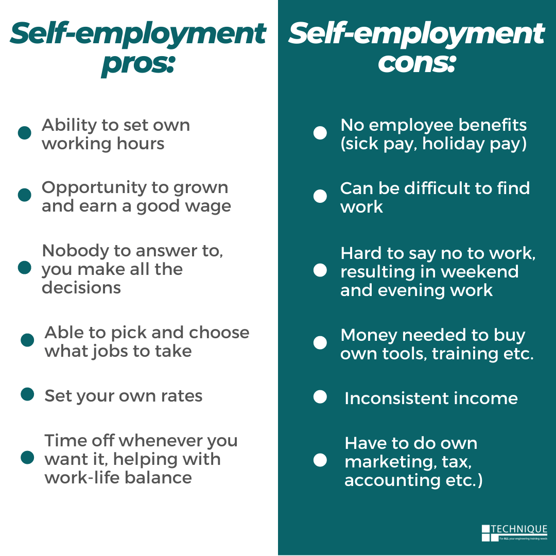 a selfemployed electrcian Technique Learning Solutions