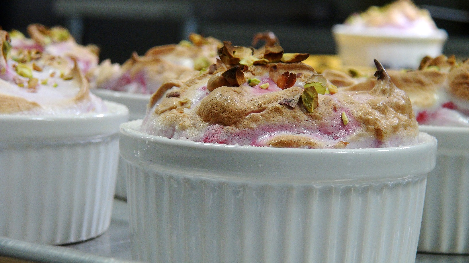 How To Make Swirled Berry Souffles Learn To Cook