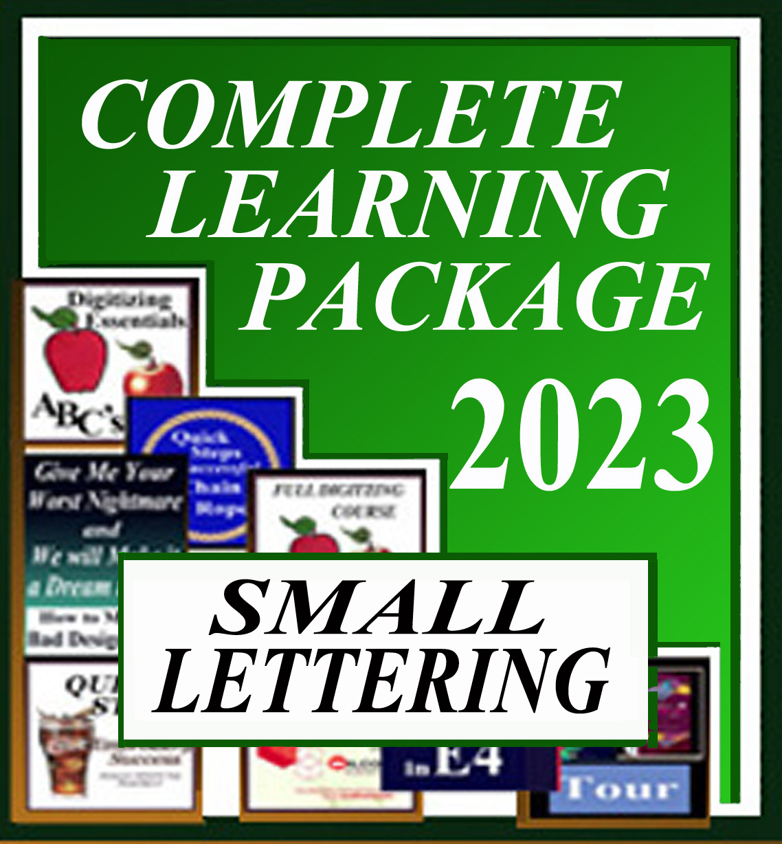 2023 inar, April 4th, Small Lettering, Learn to Create Small, Crisp