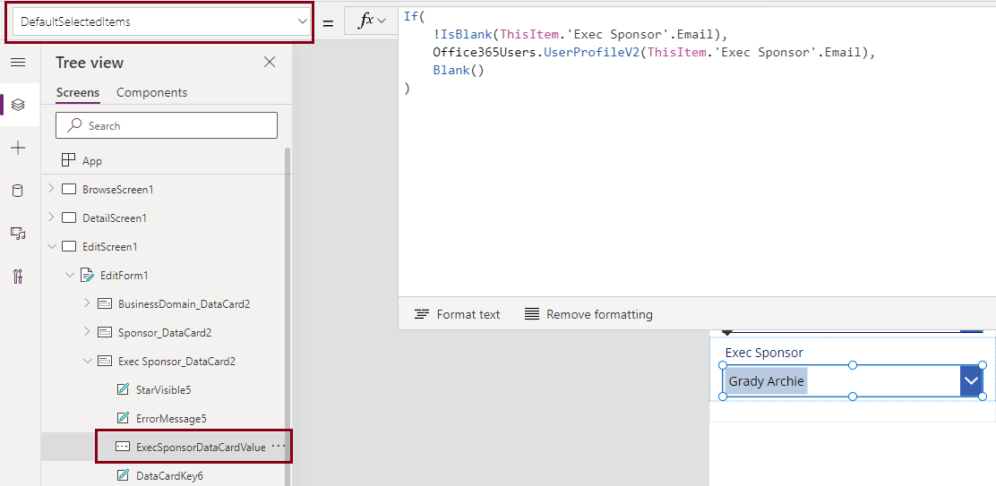 PowerApps Limit the People to select using Azure AD Group