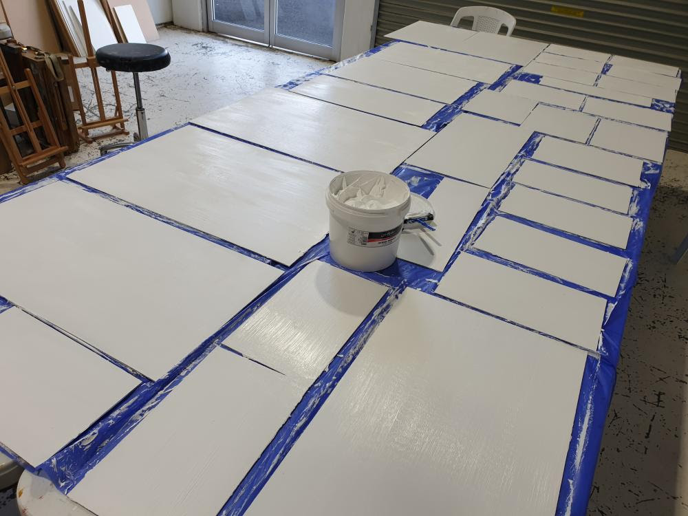 How To Prepare Boards To Paint On Learn To Paint Academy