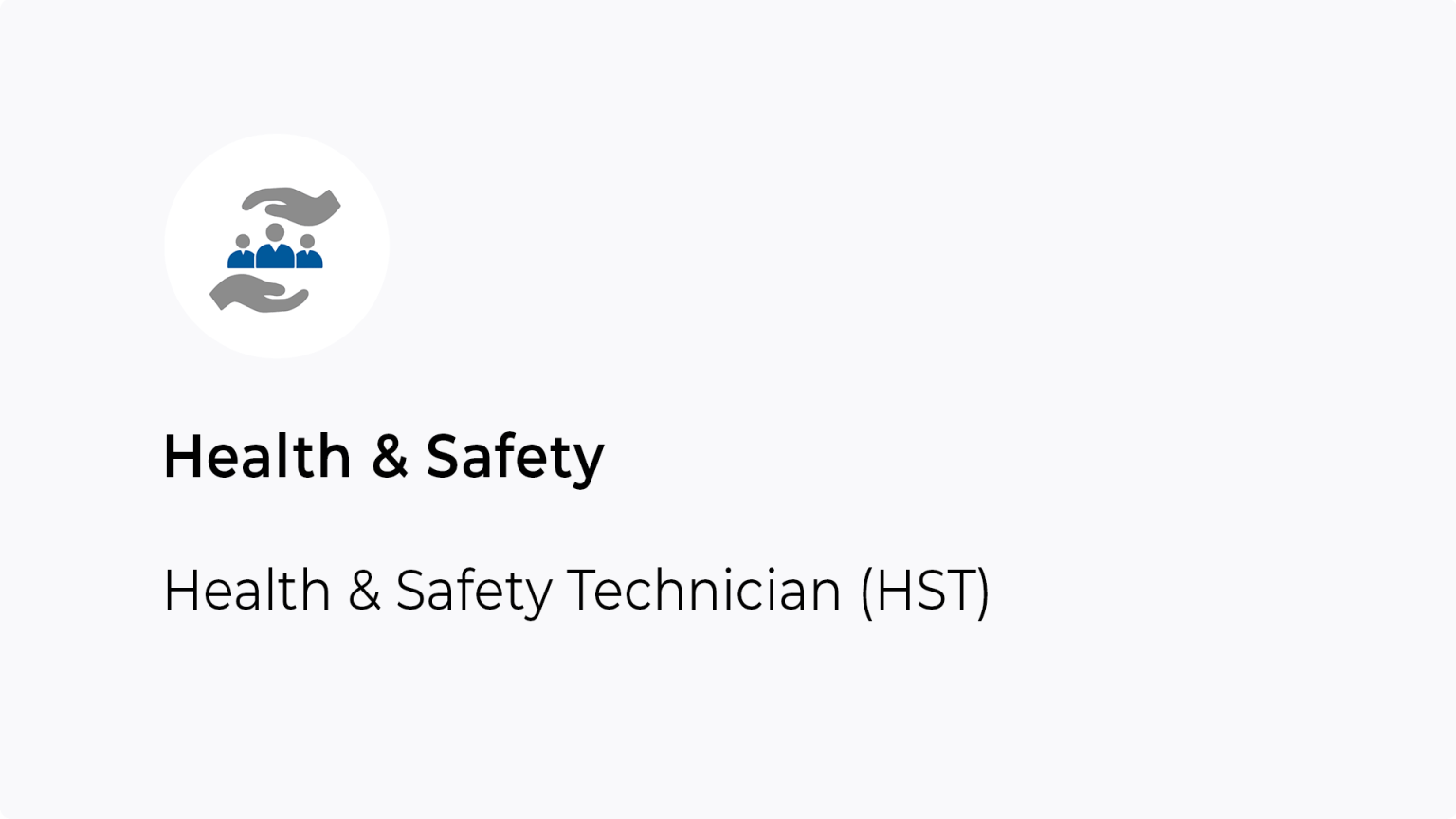 IICRC HST Health & Safety Technician