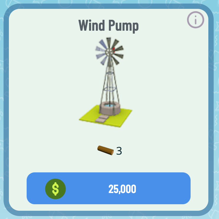 Wind Pump Learn Town Star