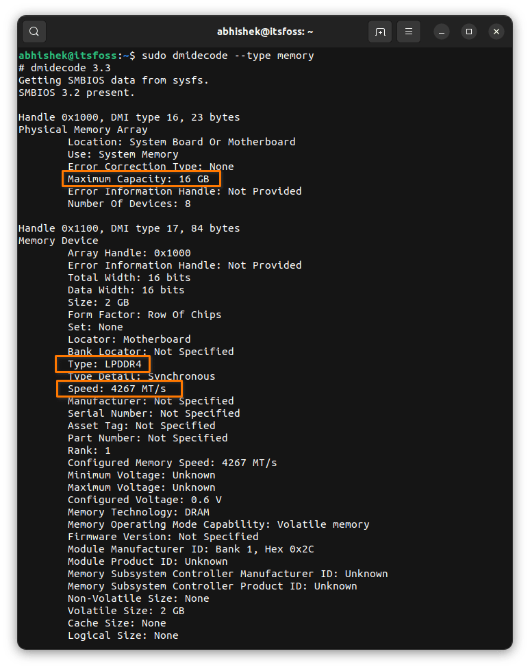 How to Check RAM in Ubuntu Command Line