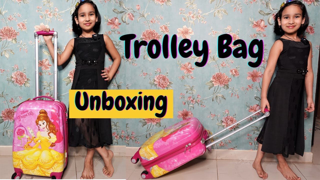 Trolley bag unboxing in Hindi ⁄ LearnWithPari