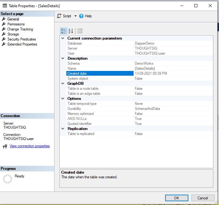 Find Table Creation Date In SQL Server Learn With Sundar