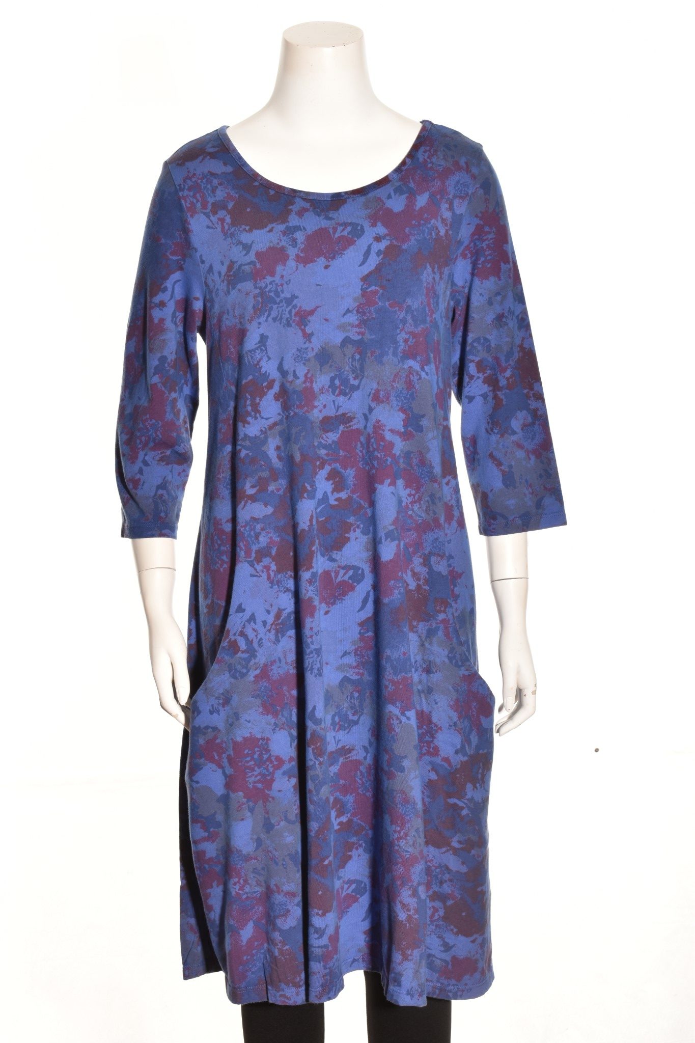 Prairie Cotton. 3/4 Sleeve Princess Dress. Lea's