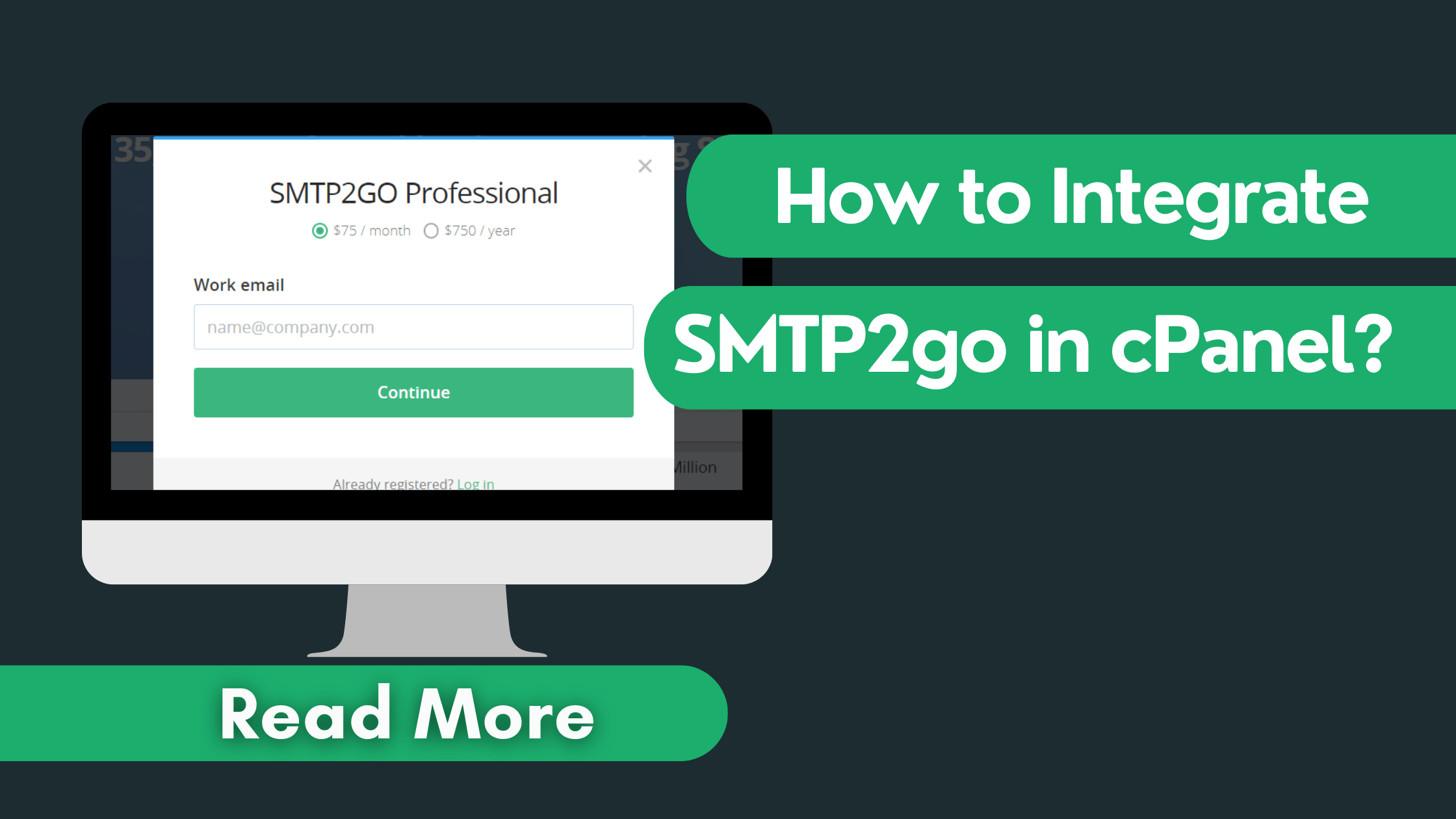 How to Integrate SMTP2go in cPanel?