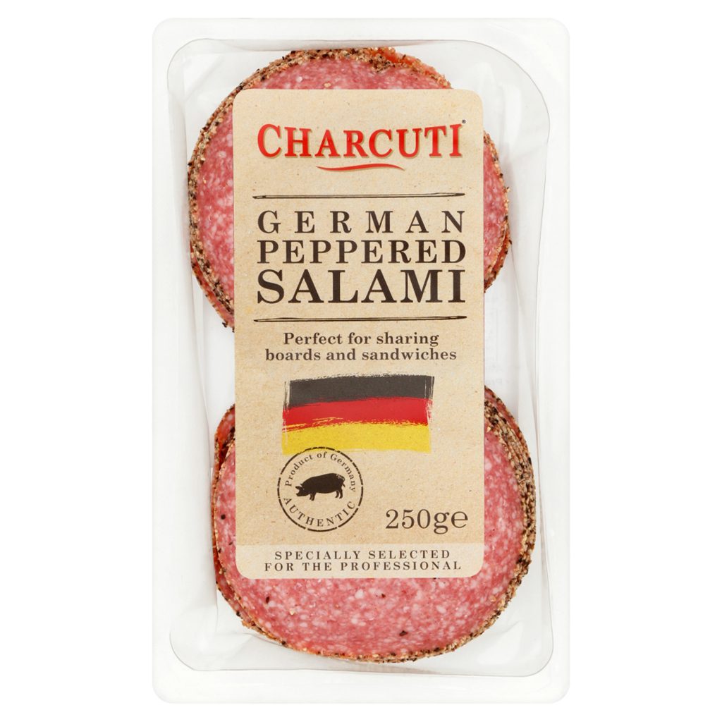 Buy Charcuti® German Peppered Salami from Leathams online food suppliers.