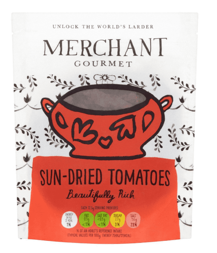 Buy Merchant Gourmet Sundried Tomatoes from Leathams online food suppliers.