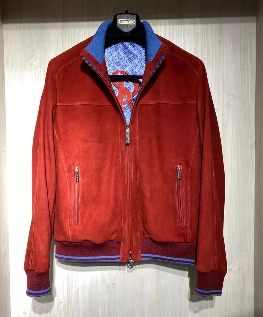 SR Replica Suede Bomber Jacket Leather Guys
