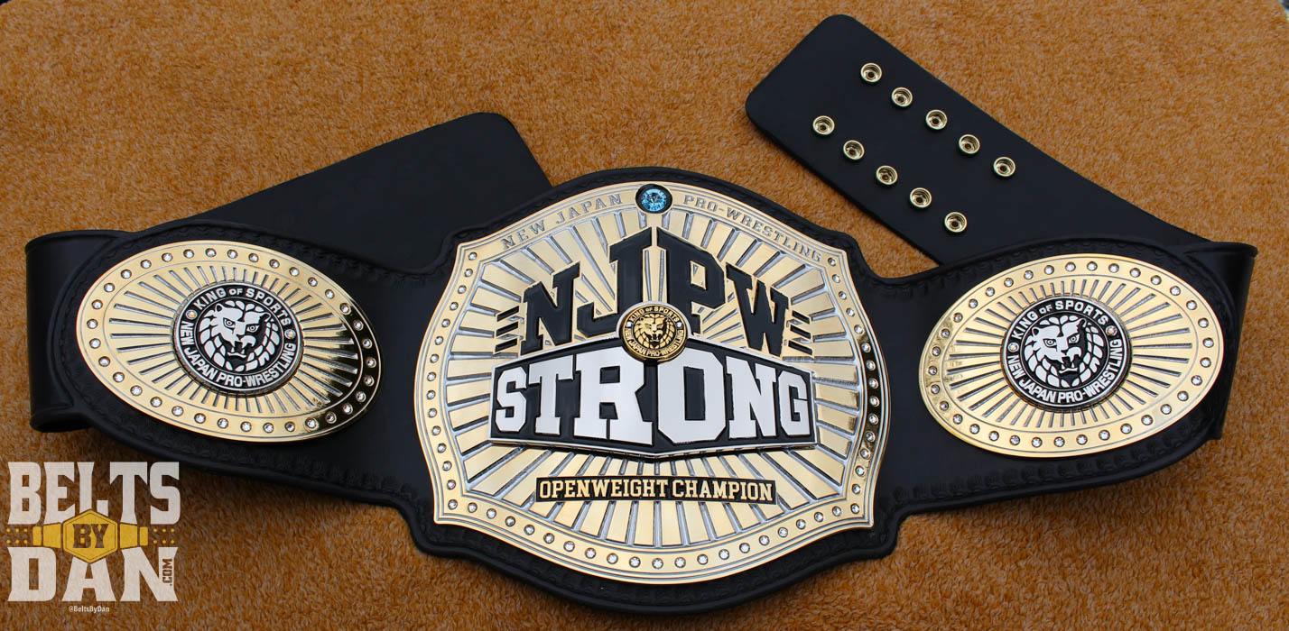 NJPW STRONG Openweight Championship Belts by Dan