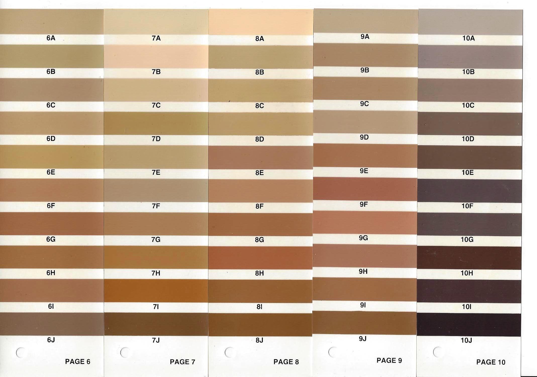 Leather Colour Cards Leather Colourants Leather Repair Colour Kit