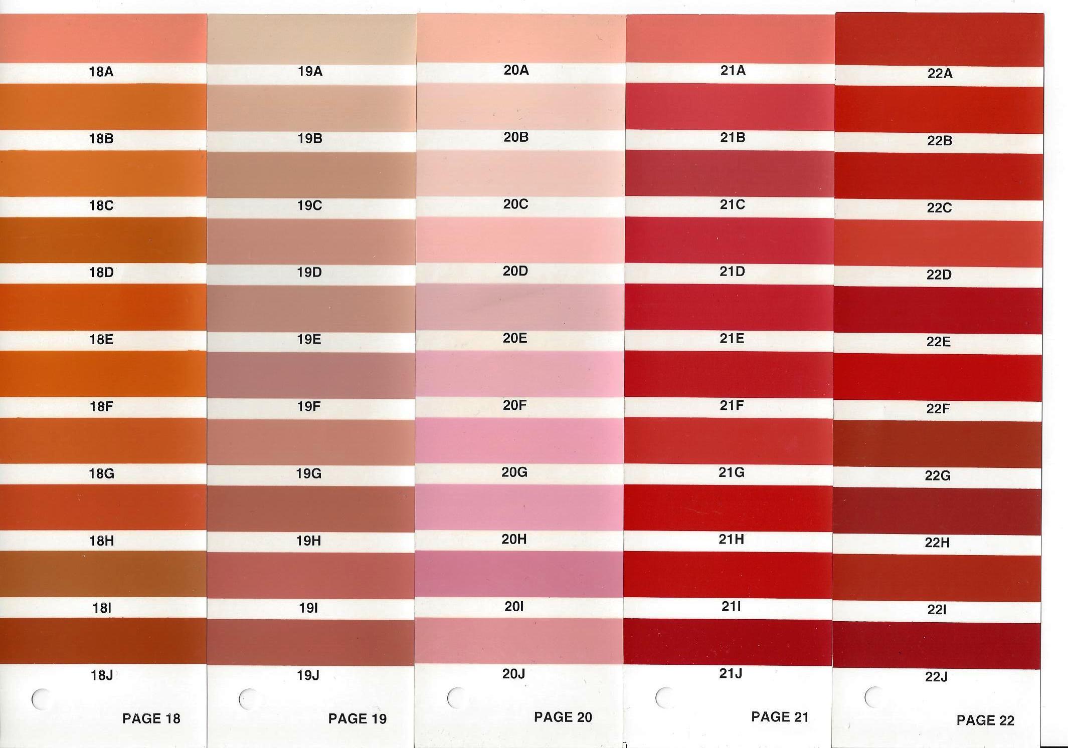 Leather Colour Cards Leather Colourants Leather Repair Colour Kit