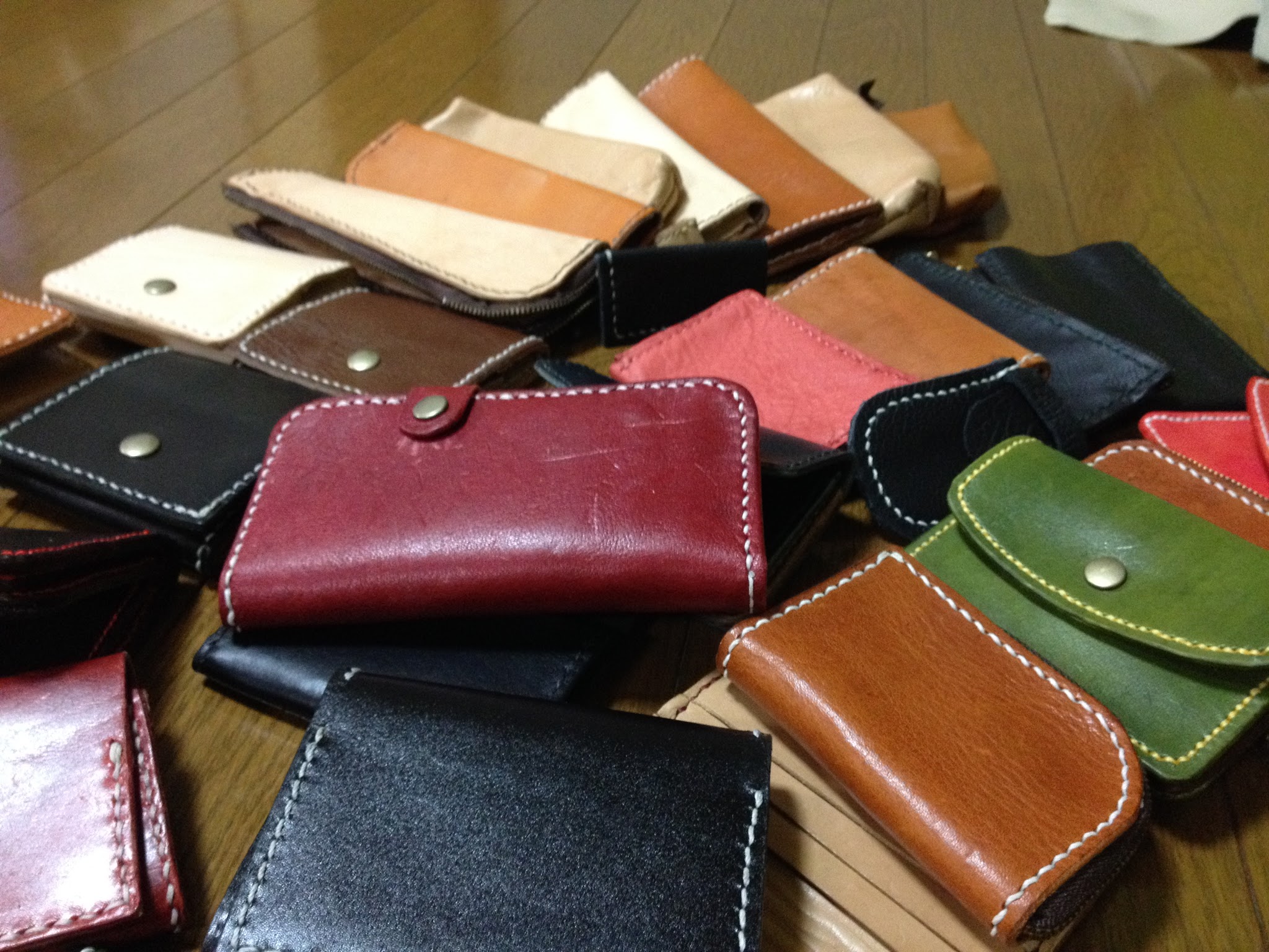 使いみちがない作品が増えていく｜初心者のレザークラフト