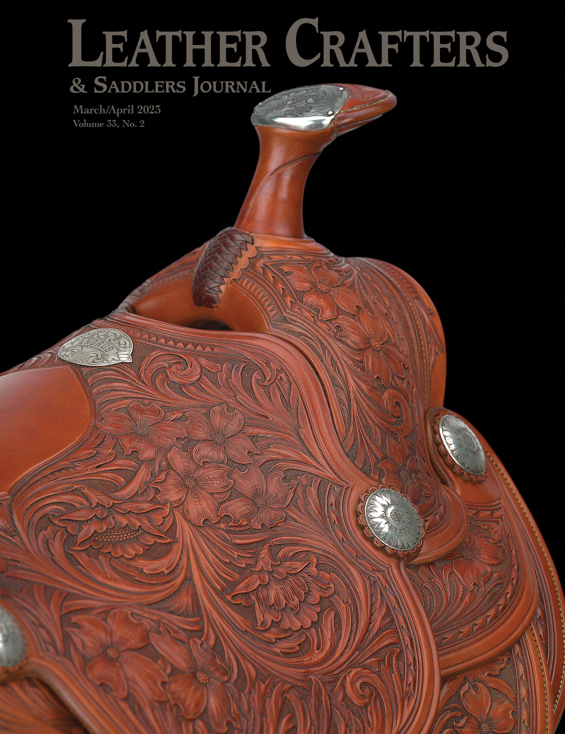 2023 Volume 33, No. 2 Mar/Apr Leather Crafters & Saddlers Journal