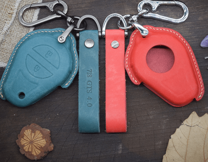 leather key fob, 8 best steps for making an accessory