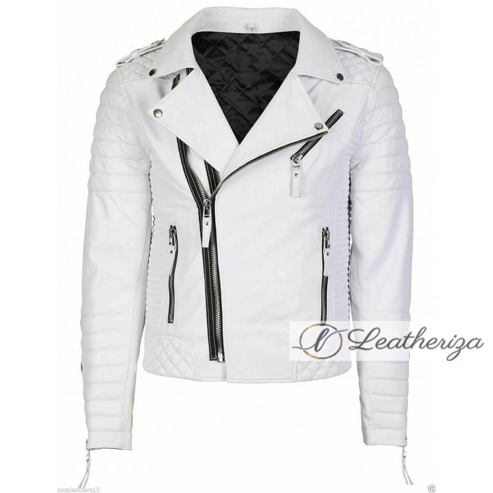 White Jacket Men Fashion Nova Jacket