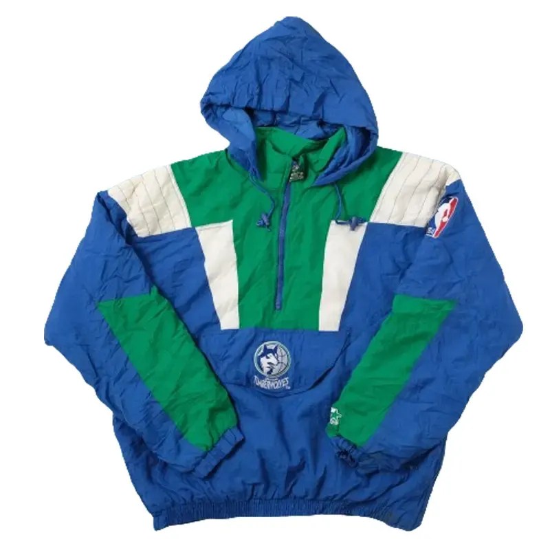Timberwolves Starter jacket LeatherJacketDirect