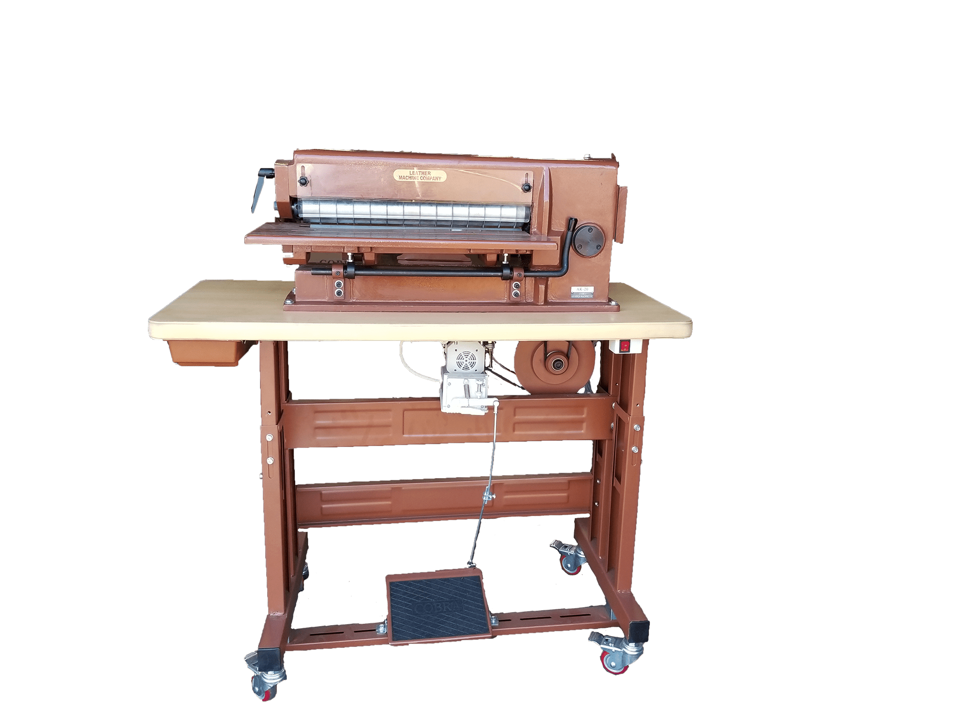 COBRA AK 20 ‘PLUS’ Leather Strap Cutting Machine Leather Machine Co