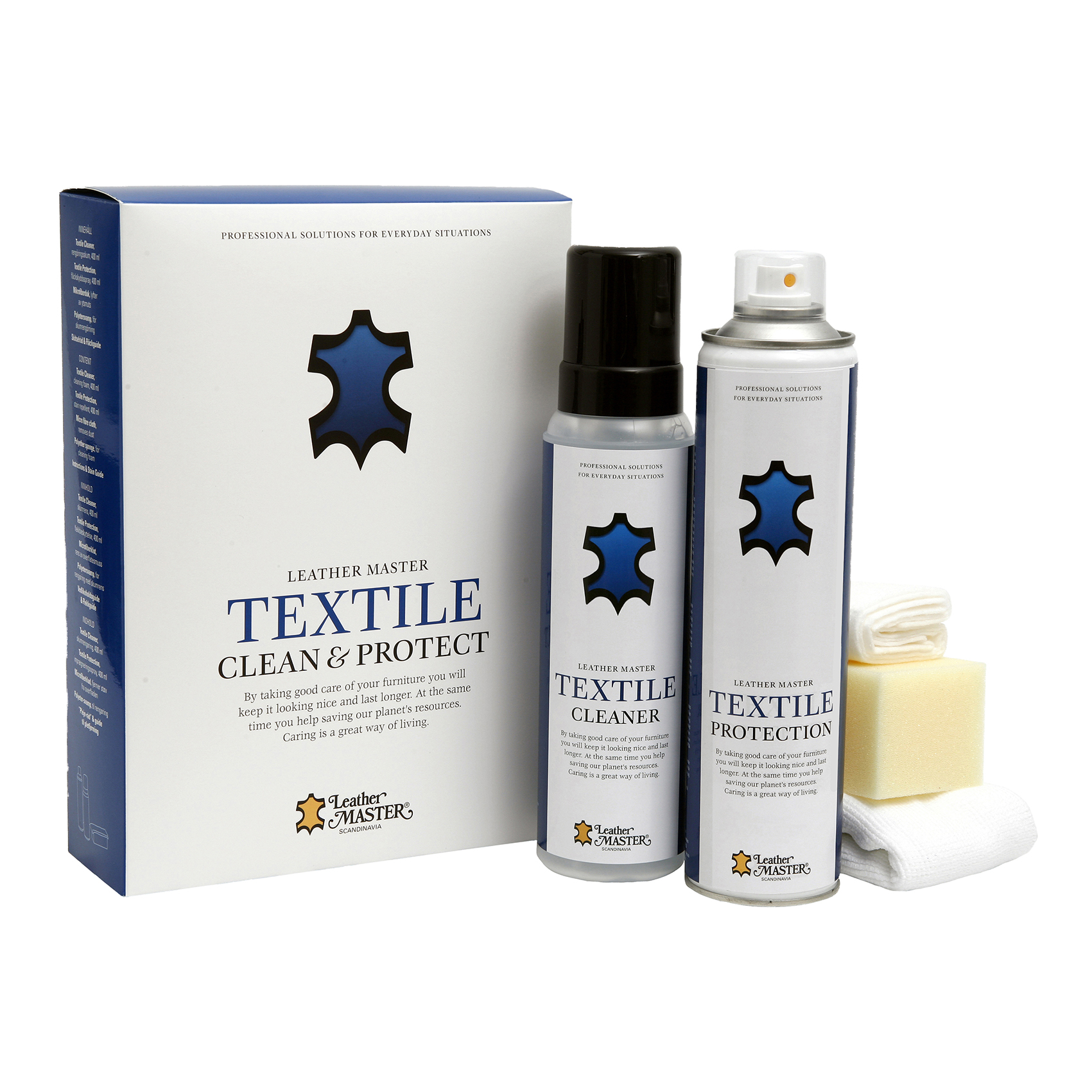 Textile Clean & Protect Kit Leather Master UK