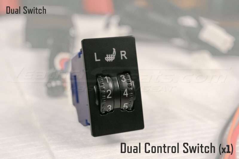 Dual Control Switch Seat Heater