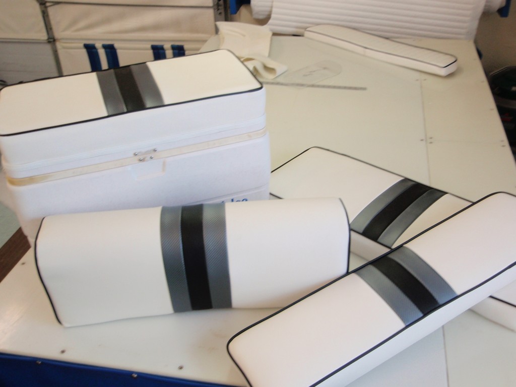 Boat Seat Reupholstery