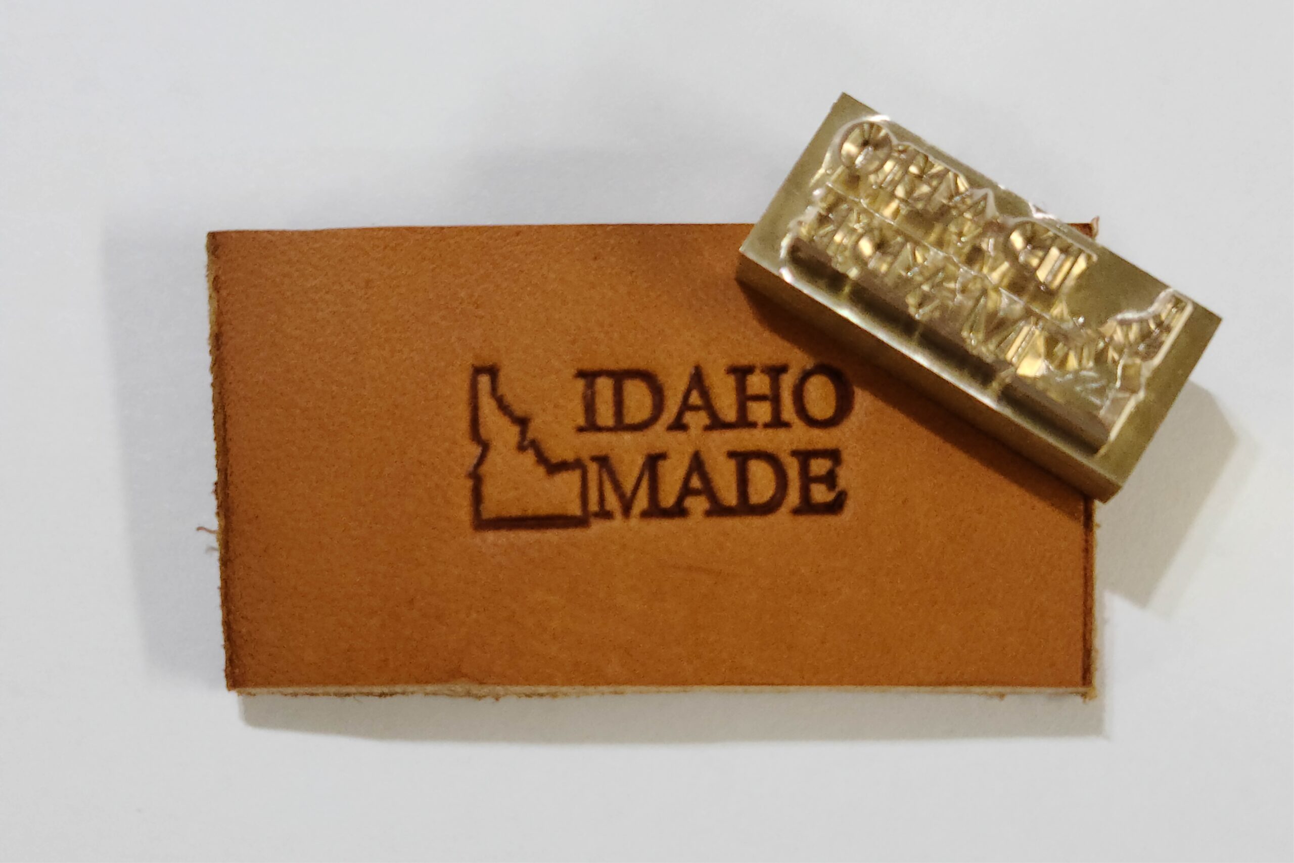 Idaho Made Stamp Leather Stamp Maker