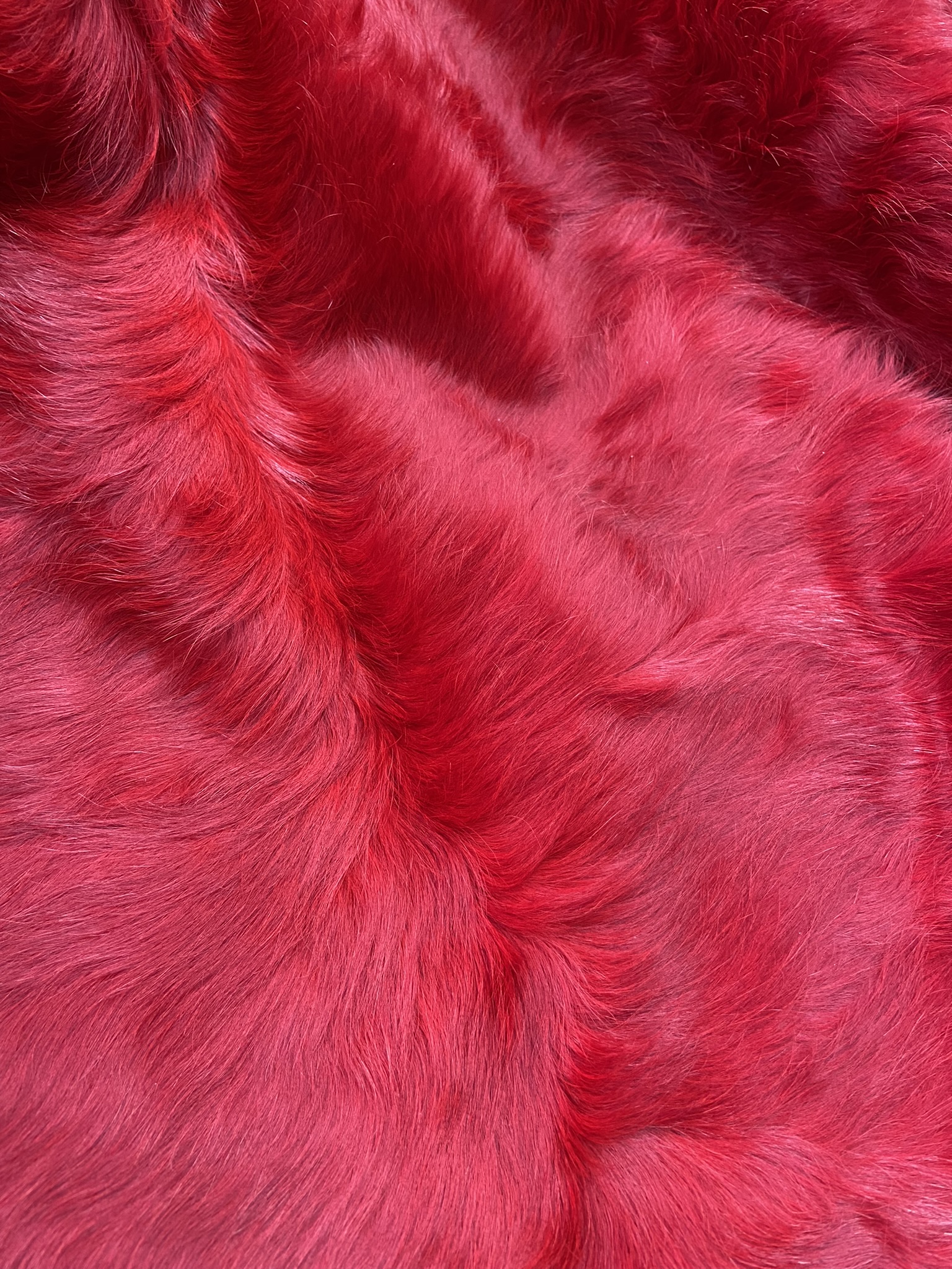 Dyed Red Leather Trends