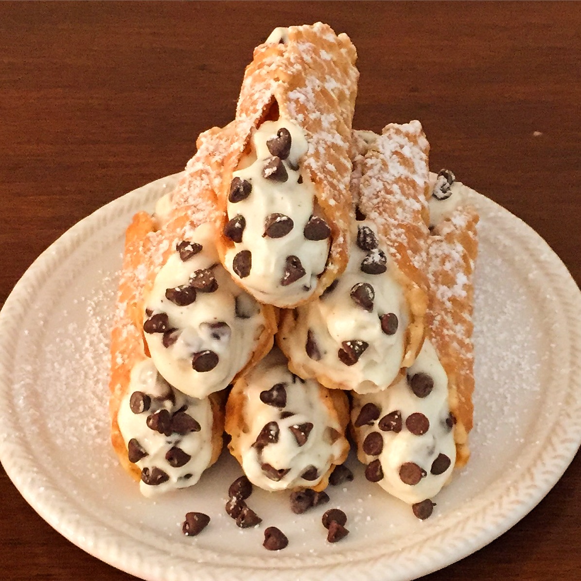 Pizzelle Cannoli Leave it to Bubbe