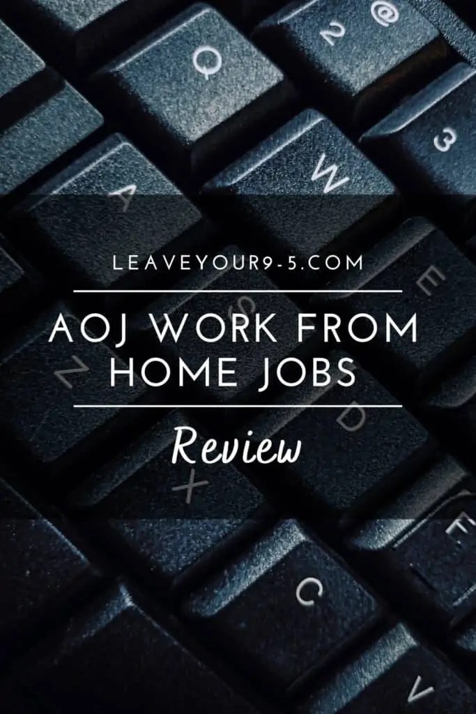 AOJ Work From Home Jobs Review Leave Your 95