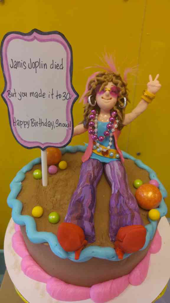 Janis Joplin birthday cake le' Bakery Sensual